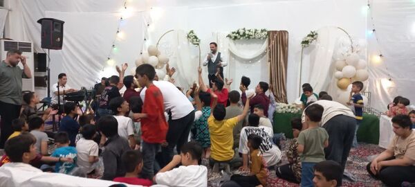 مراسم جشن سالروز ازدواج امام علی(ع) و حضرت زهرا(س) در روستای ورجان قم