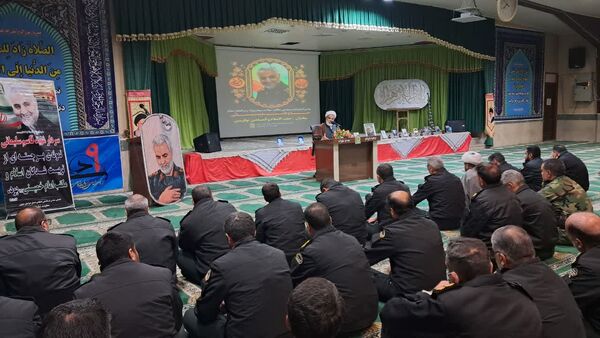 مراسم گرامیداشت سالگرد شهادت سردار دل‌ها در فرماندهی انتظامی خراسان جنوبی 