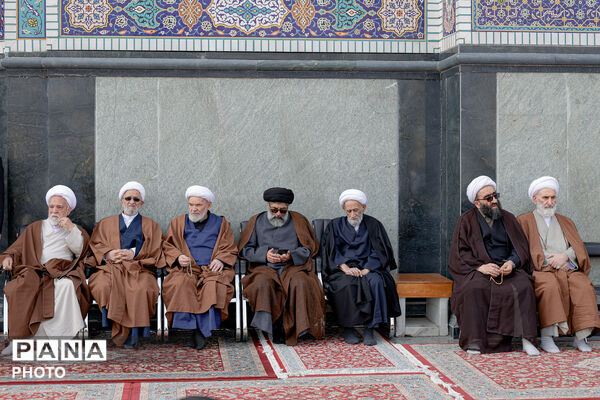 مجلس عزای شهادت رهبر معظم انقلاب (ره) در حرم مطهر رضوی