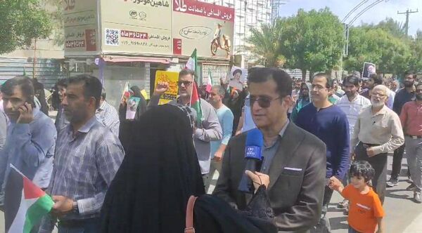 حضور پرشور مردم بندرعباس در راهپیمایی روز جهانی قدس