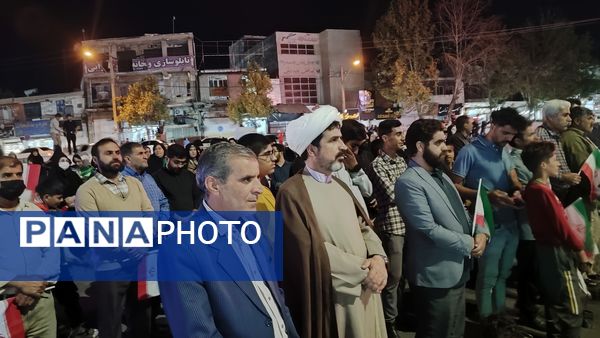 تجمع قدردانی از «وعده صادق ۲» در یاسوج