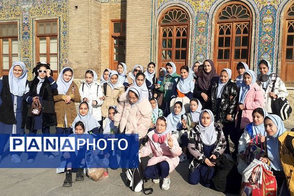 اردوی تفریحی دختران بهارستان ۲ در کاخ گلستان تهران