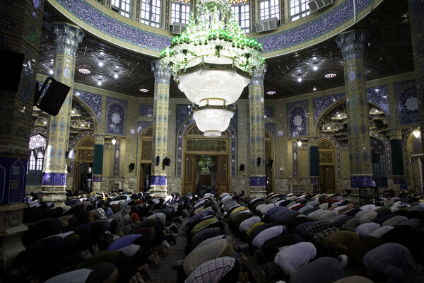 نماز عید سعید قربان در مسجد جمکران