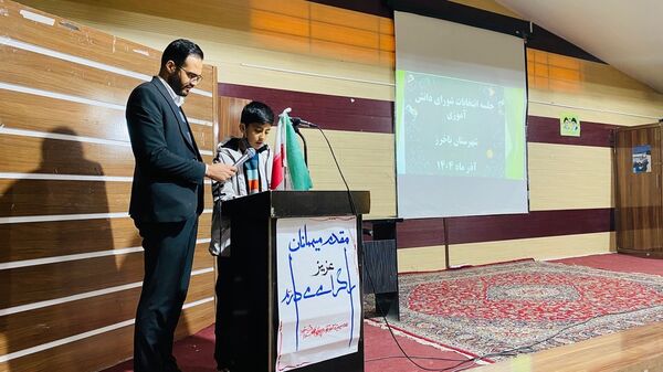 انتخابات شورای دانش‌آموزی شهرستان باخرز