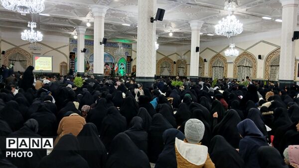 مراسم عزاداری شب قدر در زیارتگاه شهید مدرس