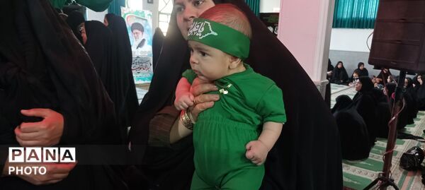 مراسم شیرخوارگان حسینی در مهدیه معلا شهر میلاجرد