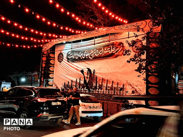 شب‌های نورانی سوگ و همدلی مردمان؛ در گلزار شهدای عباس آباد شهریار