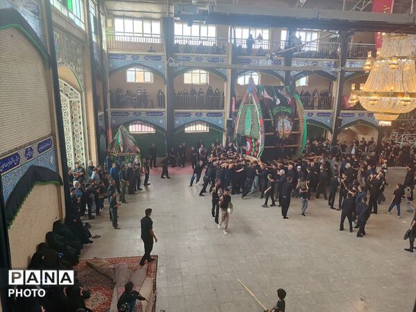 مراسم عزاداری رحلت پیامبر اکرم و شهادت امام حسن مجتبی در روستای علی آباد 