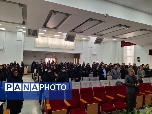 تجلیل از فعالین حوزه پرورشی ناحیه 6 مشهد