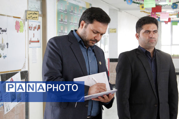 مانور بازگشایی مدارس در شهرستان گرمه 