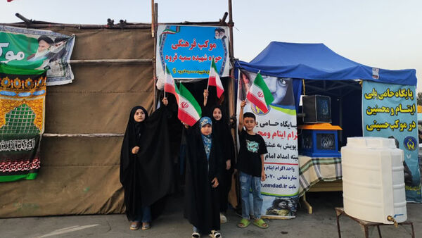 خدمات مواکب شهرستان قروه به زوار اربعین حسینی