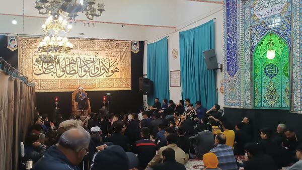 مراسم عزاداری شب نوزدهم رمضان در مسجد الرضا  نیشابور 