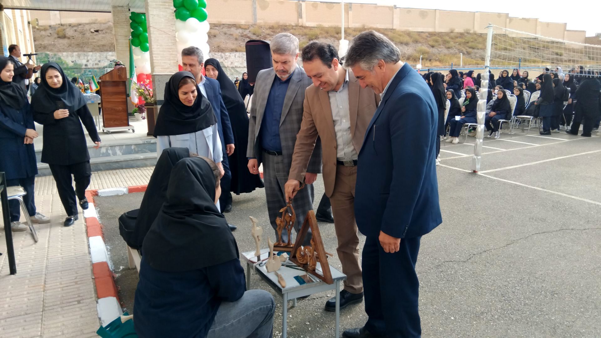جشن جوانه‌ها در مدرسه دخترانه شهید رجایی اهر