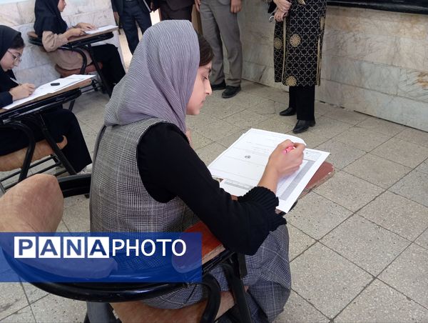 برگزاری آزمون میان پایه نمونه در کاشمر