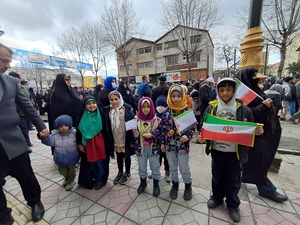 حماسه دهه نودی‌ها در راهپیمایی ۲۲ بهمن قائمشهر