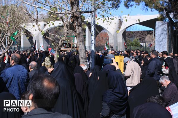 تهران در سوگ رهبر شهید انقلاب