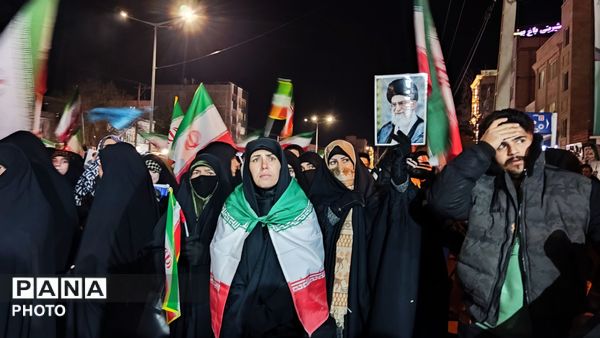  یازدهمین شب مراسم شهادت آیت الله سید علی خامنه‌ای در بلوار فضل 