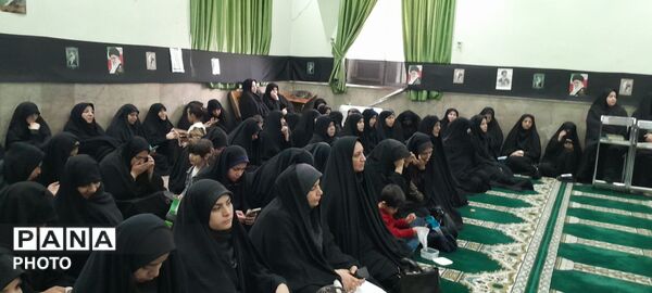 چهلمین روز شهادت امام خامنه‌ای در آموزش و پرورش تبادکان