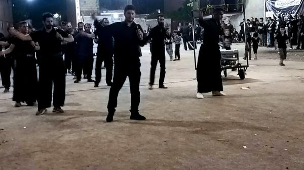 مراسم شام‌غریبان حسینی در شهرستان خانمیرزا