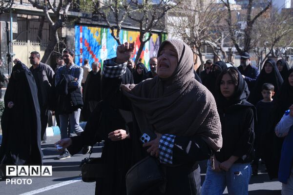 تهران در سوگ رهبر شهید انقلاب