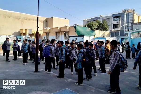 زنگ دانش و یادگیری در دبستان شهید حاج قاسم سلیمانی ۱