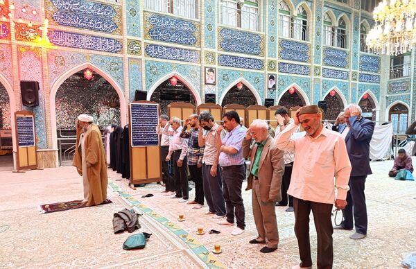 برگزاری مراسم استغاثه به امام زمان (عج) در نیشابور