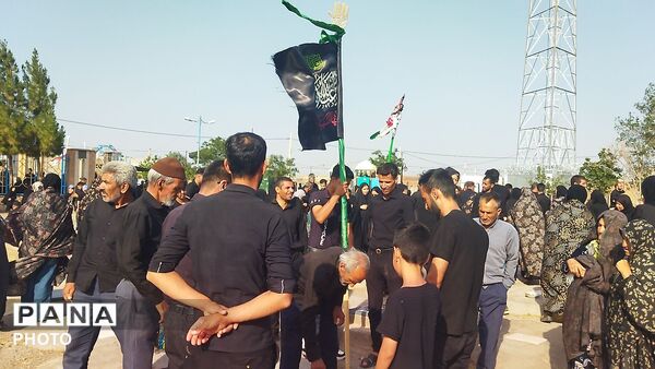 ویژه برنامه عصر عاشورای روستای حسن آباد بلهر در قاب پانا-۱
