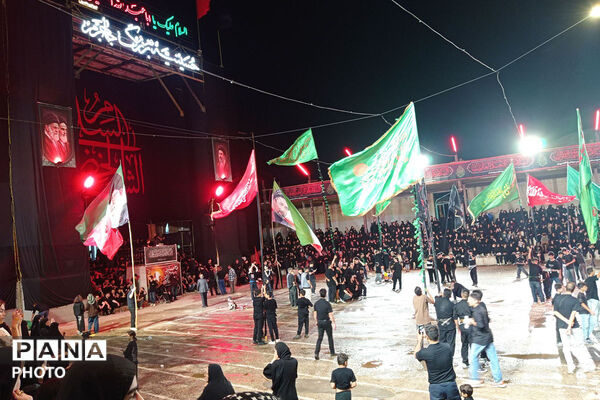 صبح و شب تاسوعا؛ تجلی شور حسینی در حسینیه بزرگ جاجرم