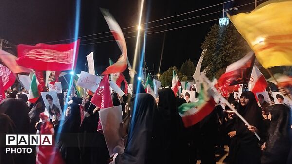 صد و بیست و هشتمین شب تجمع نورآباد در سایه‌سار تشییع پیکر رهبر شهید
