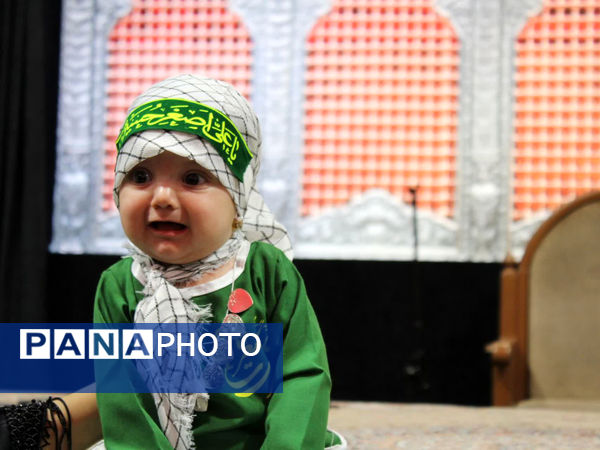 گهواره‌های عاشورایی و لالایی مادران همنوا با کودکان شهید