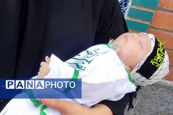 همایش بزرگ شیر خوارگان حسینی در شهرستان رباط‌کریم 