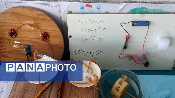 نمایشگاه طرح جابر در دبستان لطیفه ناحیه ۷