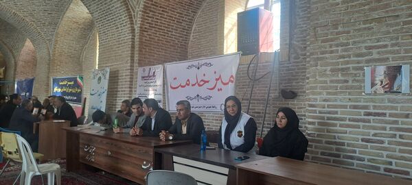 میز خدمت ادارات نیشابور در  اولین جمعه ی اسفند ماه 