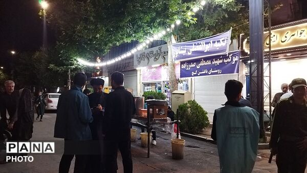 موکب شهید مصطفی صدر زاده در دومین شب از ماه محرم ۱۴۰۵