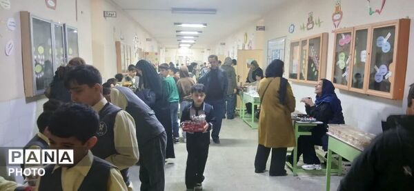 بازارچه مدارس غیر دولتی سما شهرستان بجنورد 