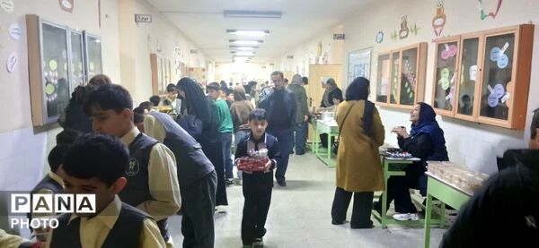بازارچه مدارس غیر دولتی سما شهرستان بجنورد 