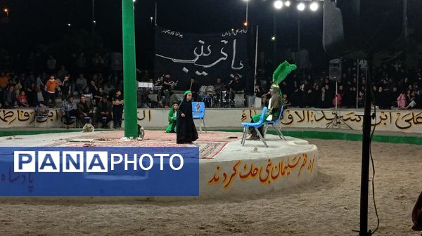 اجرای تعزیه شهادت حضرت علی اکبر(ع)