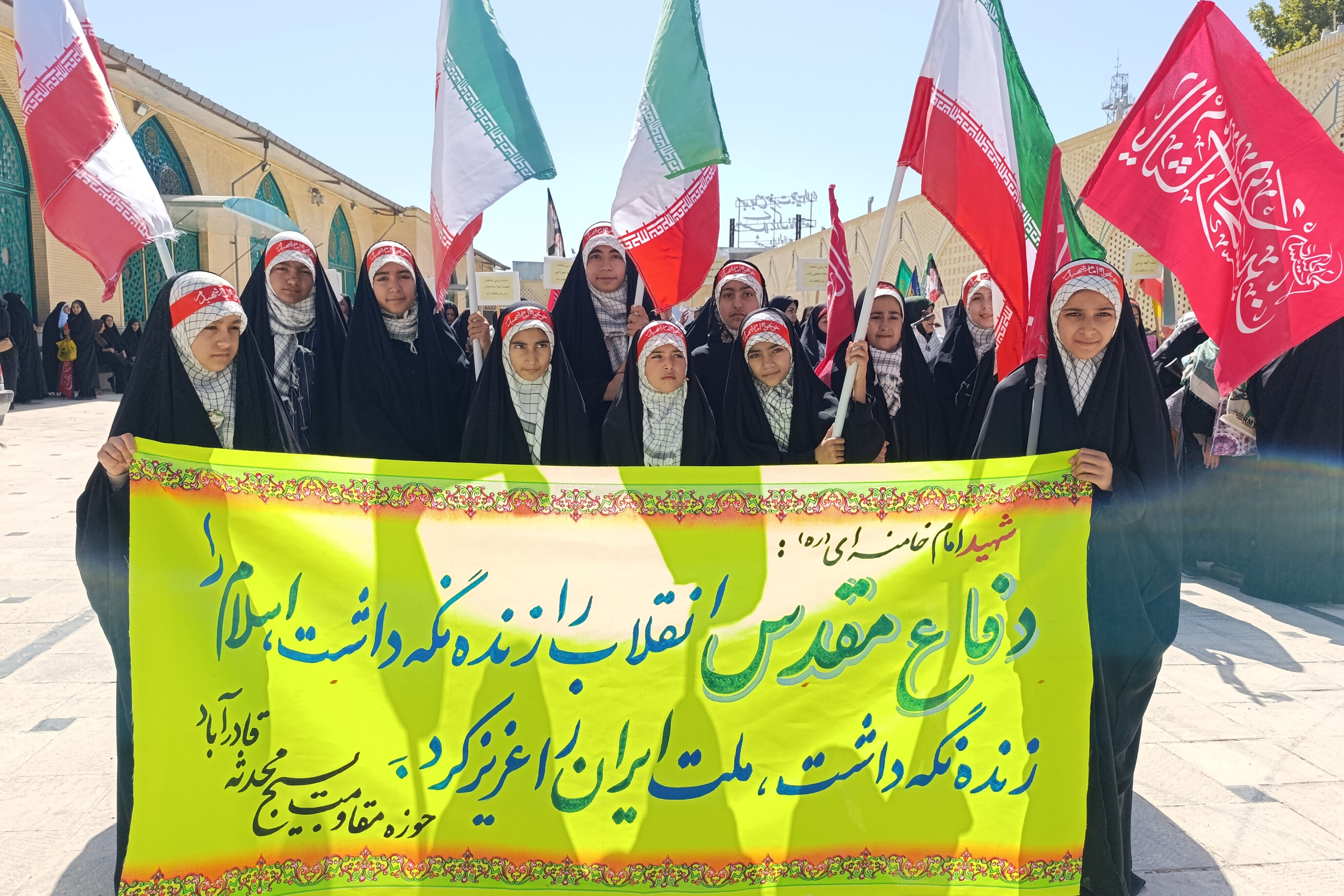 رزمایش جان‌فدایان در قادرآباد