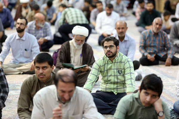 مراسم جشن میلاد پیامبر اکرم(ص) و امام جعفر صادق(ع) در حرم حضرت معصومه(س)