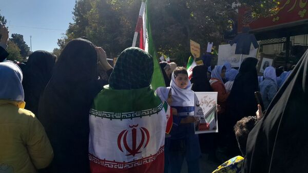 راهپیمایی ۱۳آبان در نیشابور 