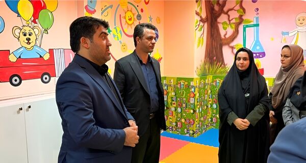 آیین افتتاحیه اتاق بازی و یادگیری در دبستان نیایش شهرستان قدس
