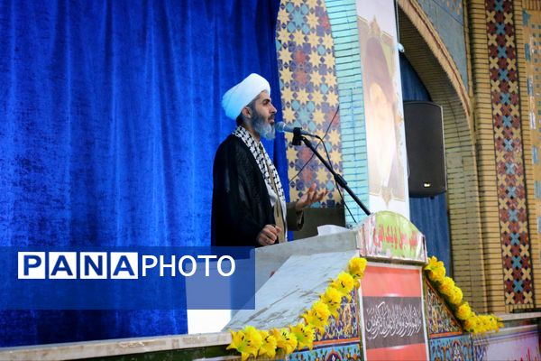 فریاد «مرگ بر اسرائیل» در لامرد طنین انداز شد