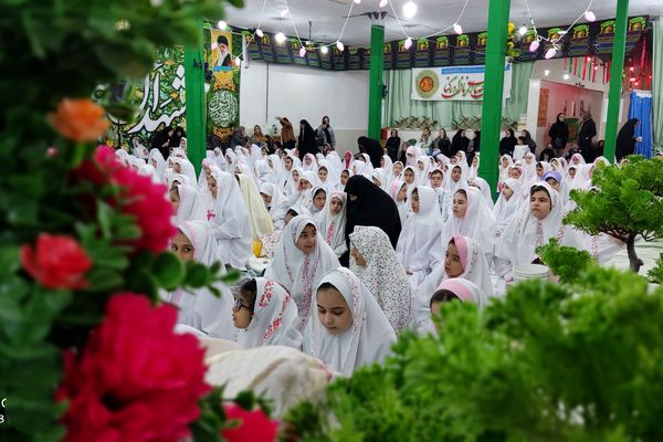 جشن تکلیف و افطار روزه‌اولی‌ها در شهرستان بیجار