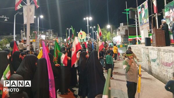 حضور پرشور مردم در حمایت از نیروهای مسلح؛ نمایش اقتدار و همبستگی ملی
