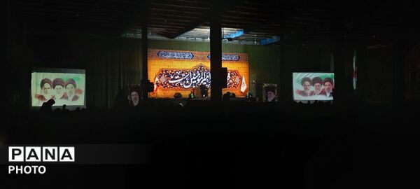 مراسم احیا  بیست و یکم در امامزاده سید مرتضی کاشمر