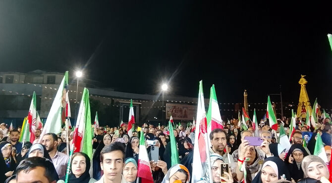 جشن عید غدیر در میدان امام حسین(ع) شیراز