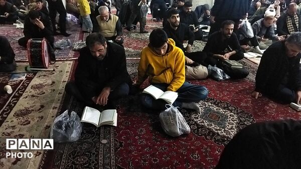 مراسم شب ۲۳ ماه رمضان در مسجد جامع نیشابور 