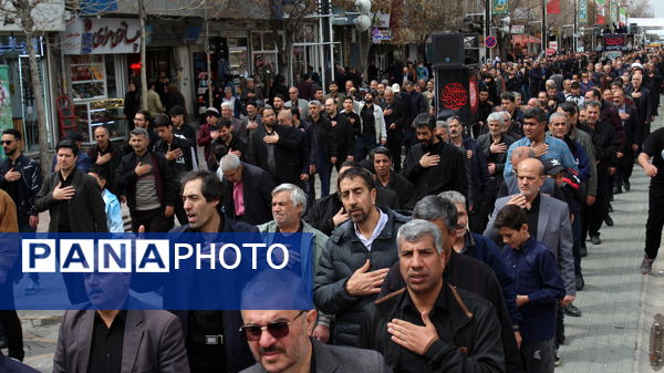 حرکت دسته عزاداری شهادت حضرت امیرالمومنین