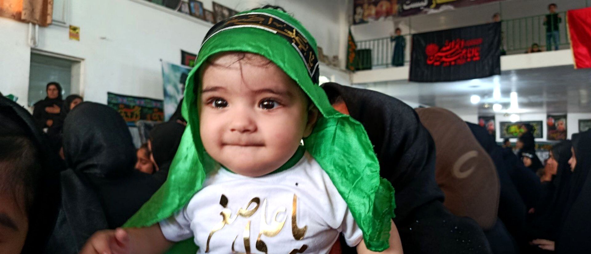 آیین معنوی شیرخوارگان حسینی در شهرستان فیض آباد