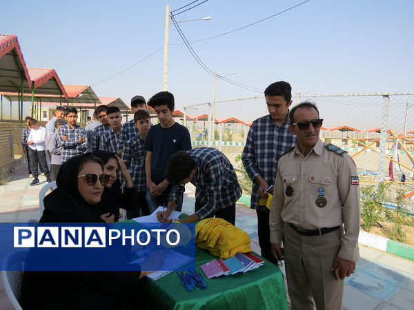 برگزاری پیش اردوی پسران در اردوگاه شهید چمران بجنورد